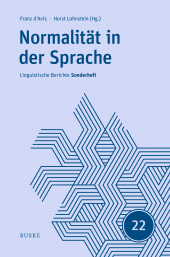 E-book, Normalität in der Sprache, Helmut Buske Verlag