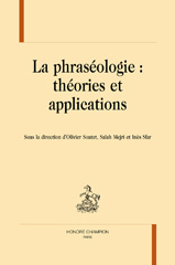 eBook, La phraséologie : Théories et applications, Honoré Champion