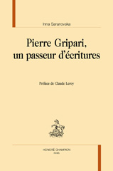 E-book, Pierre Gripari, un passeur d'écritures, Honoré Champion