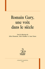 E-book, Romain Gary, une voix dans le siècle, Honoré Champion