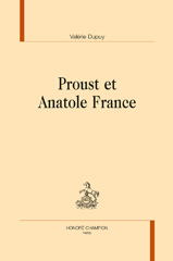 E-book, Proust et Anatole France, Honoré Champion