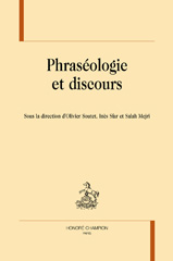 E-book, Phraséologie et discours, Honoré Champion