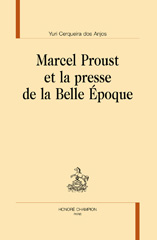 E-book, Marcel Proust et la presse de la Belle Époque, Honoré Champion