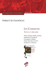 E-book, Les chansons : Textes et mélodies, Thibaud de Champagne, Honoré Champion