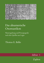 eBook, Das altsumerische Onomastikon : Namengebung und Prosopografie nach den Quellen aus Lagas, ISD