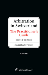 E-book, Arbitration in Switzerland, Wolters Kluwer