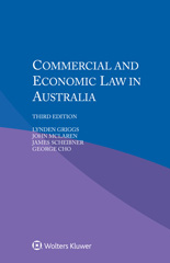 eBook, Commercial and Economic Law in Australia, Griggs, Lynden, Dr., Wolters Kluwer