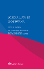 E-book, Media Law in Botswana, Wolters Kluwer