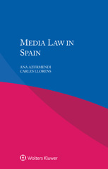 E-book, Media Law in Spain, Wolters Kluwer