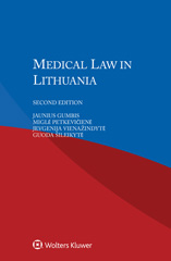 E-book, Medical Law in Lithuania, Wolters Kluwer