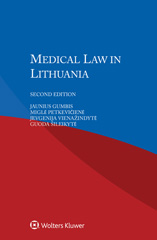 E-book, Medical Law in Lithuania, Kluwer Law International