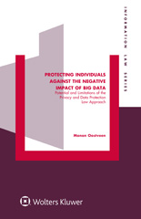 E-book, Protecting Individuals Against the Negative Impact of Big Data, Kluwer Law International