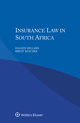 E-book, Insurance Law in South Africa, Wolters Kluwer