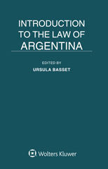 E-book, Introduction to the Law of Argentina, Wolters Kluwer