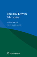 E-book, Energy Law in Malaysia, Wolters Kluwer