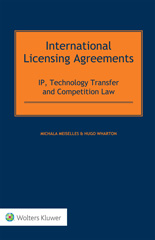 E-book, International Licensing Agreements, Kluwer Law International