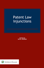 E-book, Patent Law Injunctions, Kluwer Law International