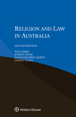 E-book, Religion and Law in Australia, Wolters Kluwer