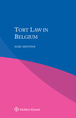 E-book, Tort Law in Belgium, Kluwer Law International