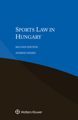 E-book, Sports Law in Hungary, Wolters Kluwer