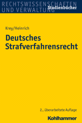 E-book, Deutsches Strafverfahrensrecht, Kohlhammer Verlag