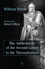 eBook, The Authenticity of the Second Letter to the Thessalonians, The Lutterworth Press
