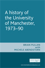 E-book, History of the University of Manchester, 1973-90, Pullan, Brian, Manchester University Press