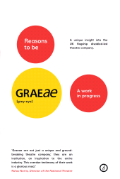 E-book, Reasons to be Graeae : A work in progress, Oberon Books