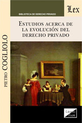 E-book, Estudios acerca de la evolución del derecho privado, Ediciones Olejnik