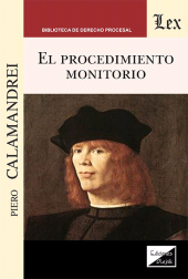 E-book, El procedimiento monitorio, Calamandrei, Piero, Ediciones Olejnik