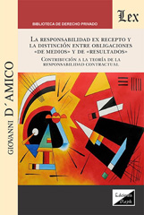 E-book, Responsabilidad ex recepto y la distinción entre obligaciones de medios y de resultado, Ediciones Olejnik