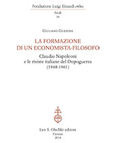eBook, La formazione di un economista-filosofo : Claudio Napoleoni e le riviste italiane del Dopoguerra (1948-1961), Leo S. Olschki