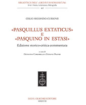 E-book, "Pasquillus ecstaticus" e "Pasquino in estasi" : edizione storico-critica commentata, Leo S. Olschki