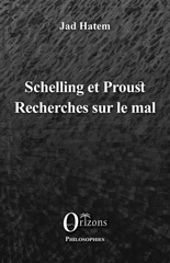 E-book, Schelling et Proust : recherches sur le mal, Orizons
