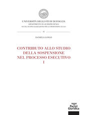 eBook, Contributo allo studio della sospensione nel processo esecutivo, Pacini
