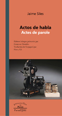 eBook, Actos de habla : Actes de paroles, Siles, Jaime, Éditions Paradigme