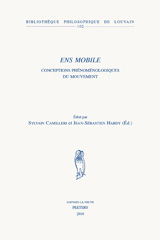 E-book, Ens mobile : Conceptions phenomenologiques du mouvement, Peeters Publishers