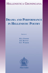 E-book, Drama and Performance in Hellenistic Poetry, Peeters Publishers