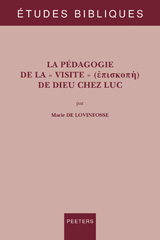 E-book, La Pedagogie de la visite de Dieu chez Luc, de Lovinfosse, M., Peeters Publishers