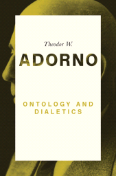 E-book, Ontology and Dialectics : 1960-61, Polity Press