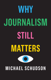 E-book, Why Journalism Still Matters, Polity Press