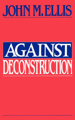 eBook, Against Deconstruction, Princeton University Press