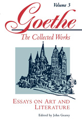 eBook, Goethe : Essays on Art and Literature, Princeton University Press