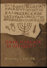 eBook, Jewish Marriage in Antiquity, Princeton University Press