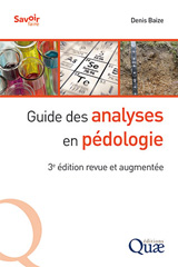 E-book, Guide des analyses en pédologie, Baize, Denis, Éditions Quae