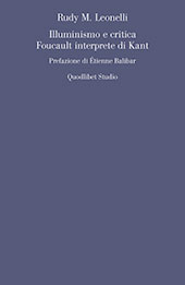 E-book, Illuminismo e critica : Foucault interprete di Kant, Leonelli, Rudy, Quodlibet
