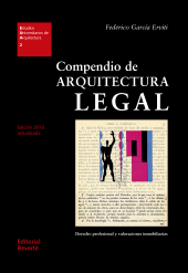 E-book, Compendio de arquitectura legal : Derecho profesional y valoraciones inmobiliarias, Reverte