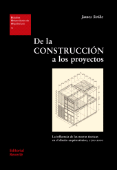 E-book, De la construcción a los proyectos, Reverte