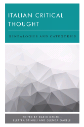 eBook, Italian Critical Thought : Genealogies and Categories, Rowman & Littlefield Publishers