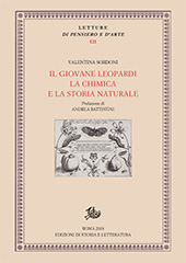E-book, Il giovane Leopardi, la chimica e la storia naturale, Edizioni di storia e letteratura